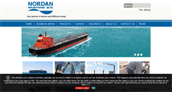 Desktop Screenshot of nordanmarine.com